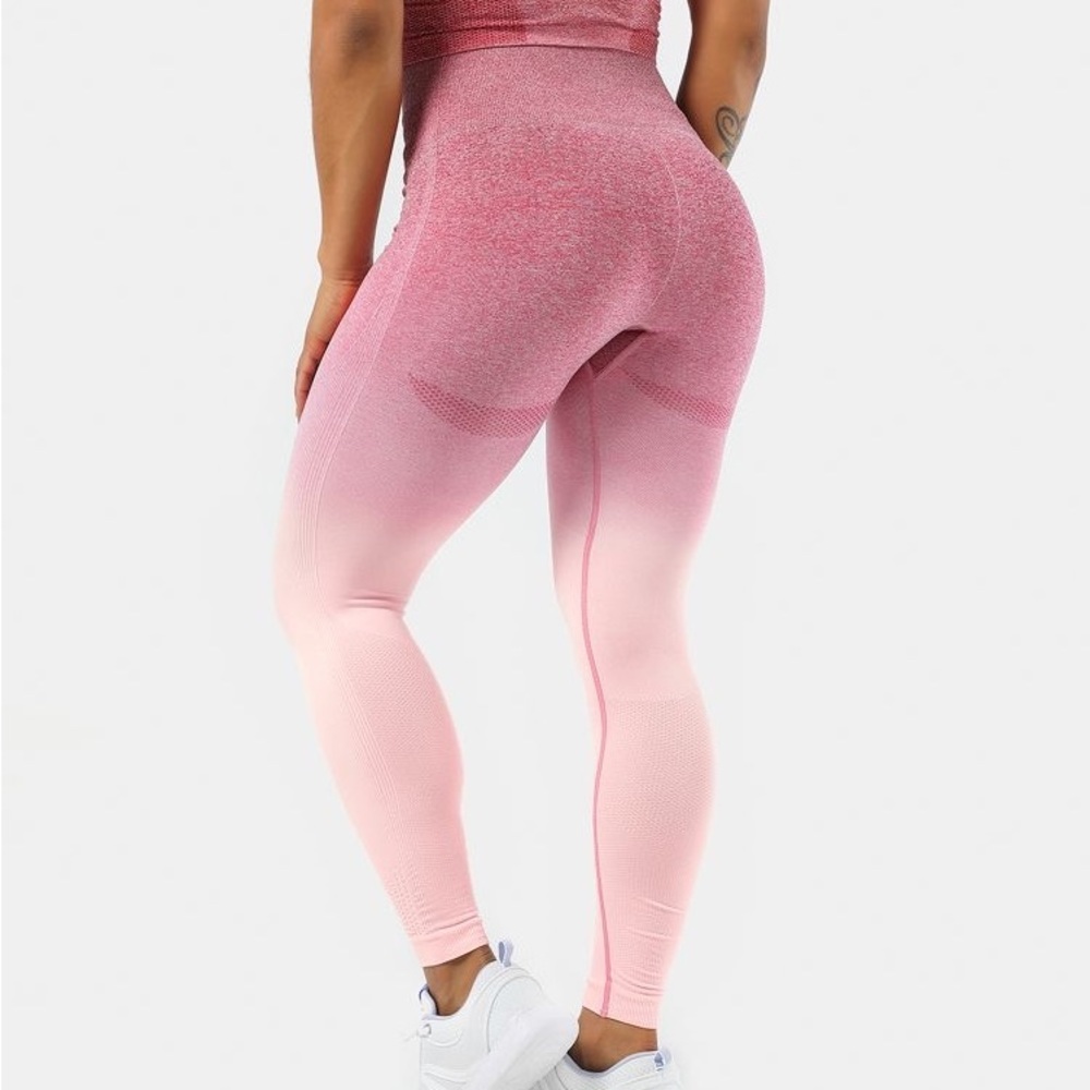 Pink Ombré Butt Lifting Leggings